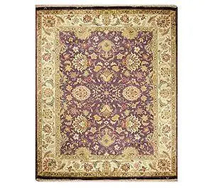Luxury Wool and Cotton Traditional Floral Serapi Machine Made Washable Thin Rug for Home & Office Area Rugs & Sets