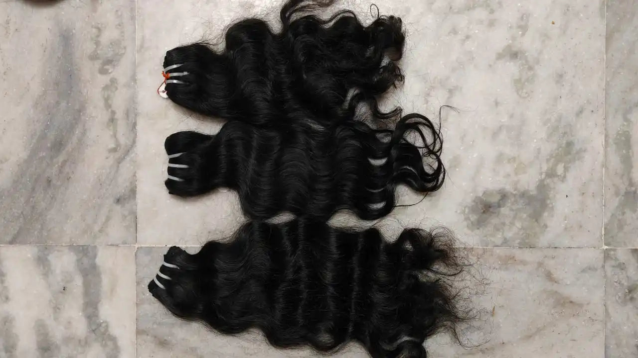 Soft Unprocessed Human Hair Natural Wave Raw full head Hair Vendor 12A Silky Straight & Wavy Virgin Original Human Hair Bundles
