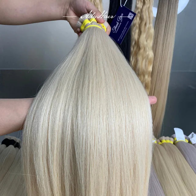 2025 Hot Selling Wholesale Premium Virgin Human Bulk Hair Fast Shipping Vietnamese Customized Unprocessed OEM Kinky Wig Tangle