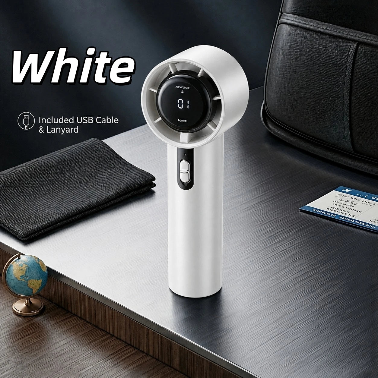 Handheld Desktop Portable High-speed Fan USB Rechargeable Charging Mini Portable Adjustable Violent Small Fan For Sport Outdoor