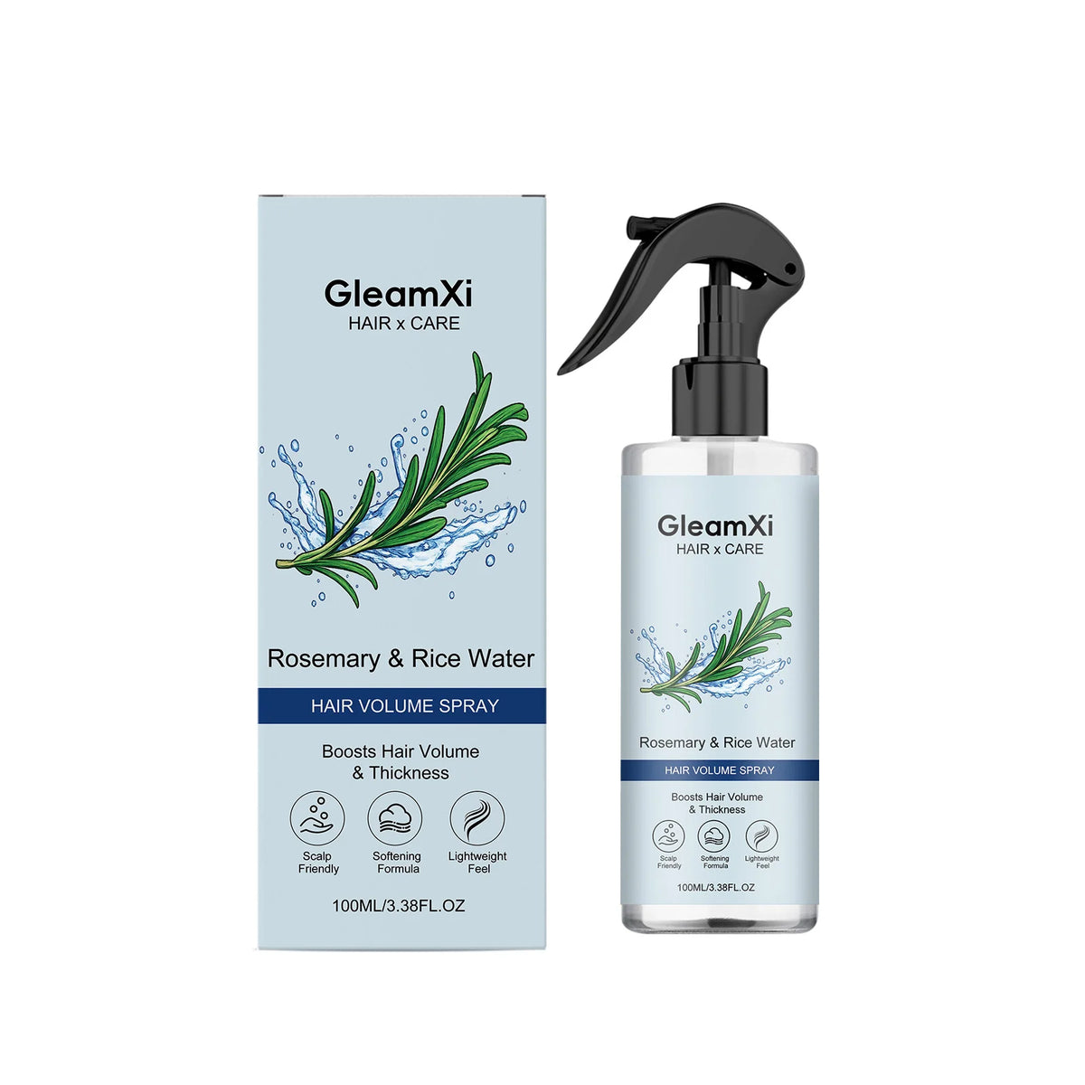Volumizing Moisturizing Hair Spray Soft Silky Smooth Frizzy Hair Lightweight Formula For All Hair Types Daily Use