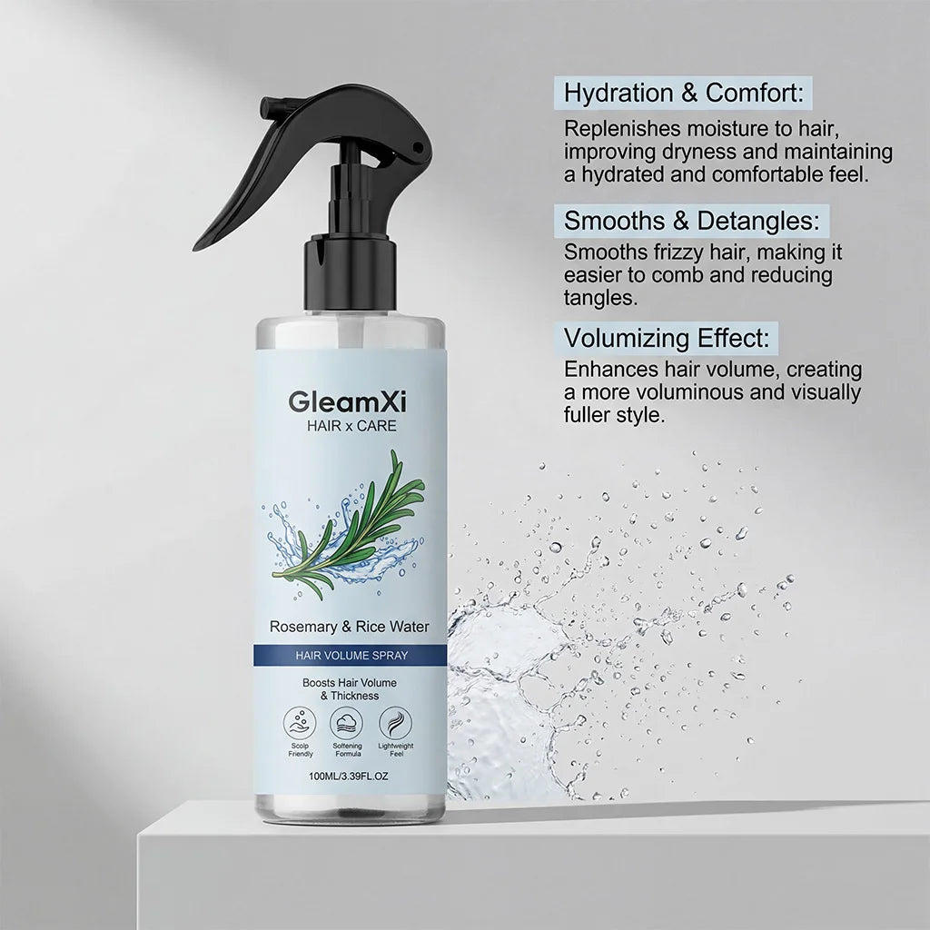 Volumizing Moisturizing Hair Spray Soft Silky Smooth Frizzy Hair Lightweight Formula For All Hair Types Daily Use