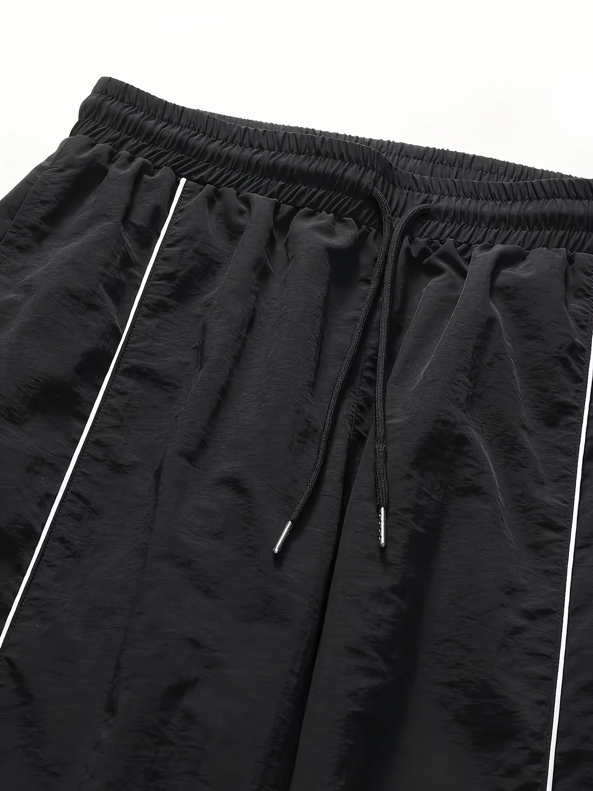 Y2K Wide Leg Color Block Baggy Parachute Pants Hip Hop Track Trousers for Men Streetwear Casual Loose Fit Trousers