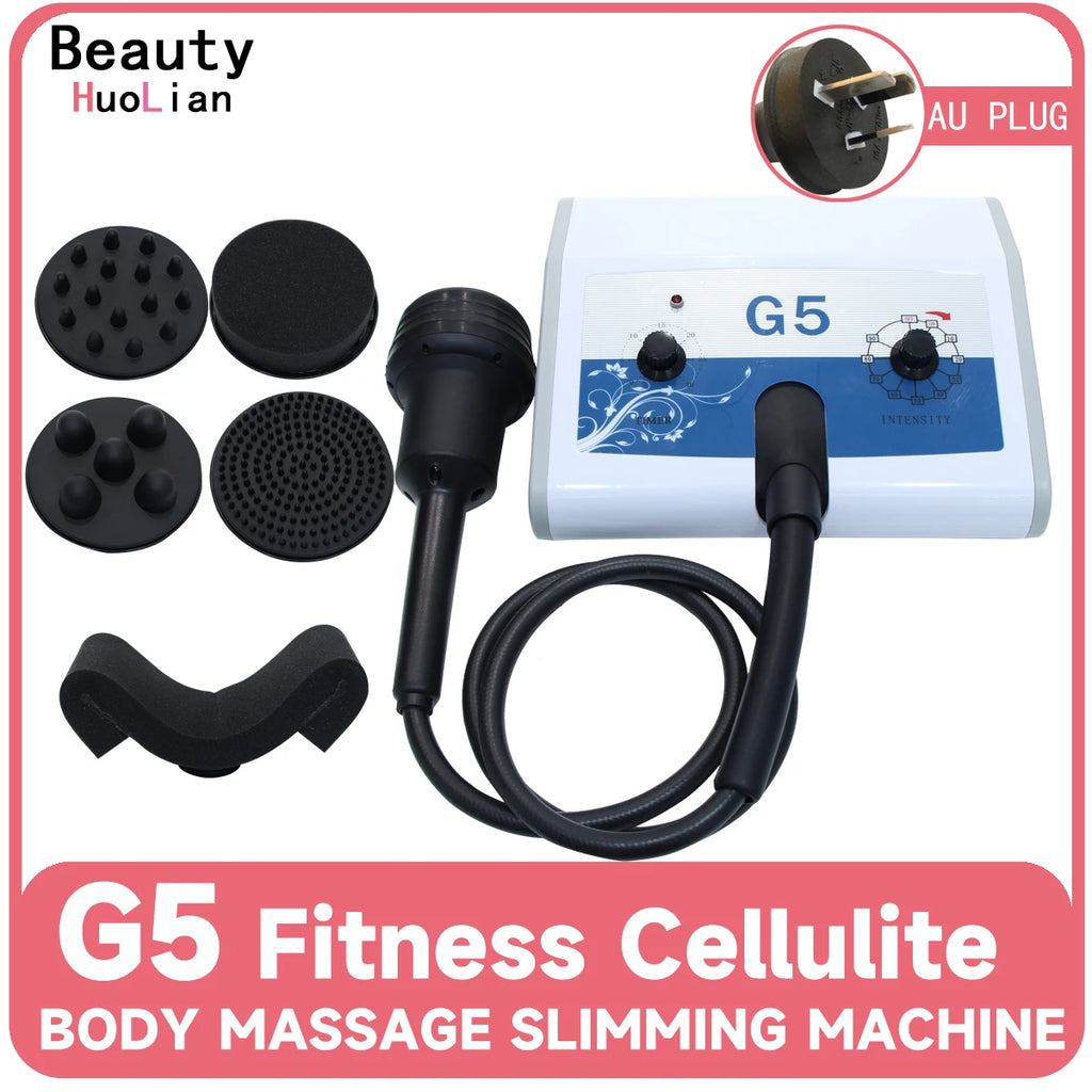 G5 Vibrating Slimming Machine High Frequency Body Shaping Cellulite Reduce Massage Equipment 5 In 1 Weight Loss Products For Spa