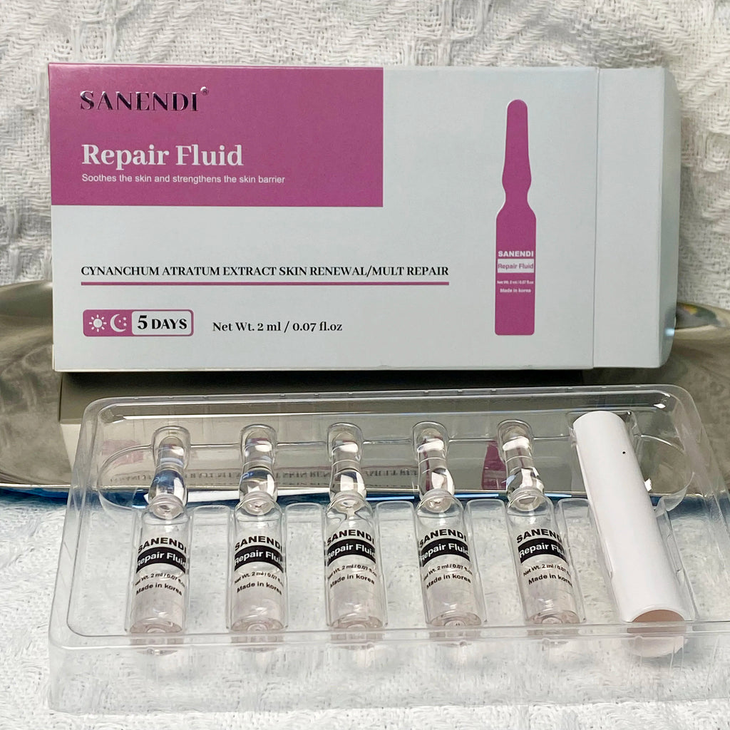 Sanendi Peptide GSH Ampoules SkinBooster Serum  Collagen Fluid Eyes Face Care Essence Deep Hyadration Korean Skin Care 20vials