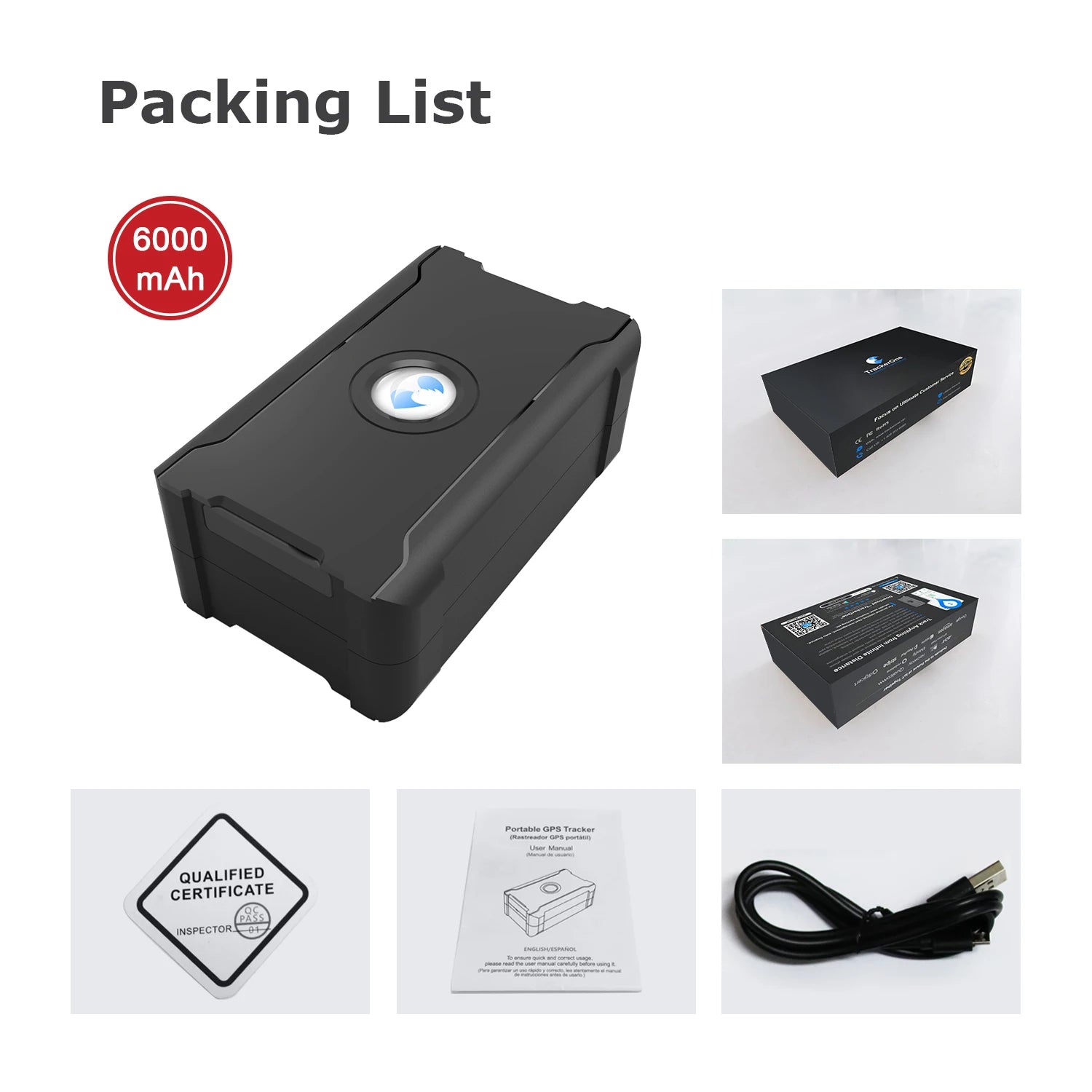 4G GPS Tracker Real-Time Car Locator Overtaking Alarm Route Playback Subscription Required