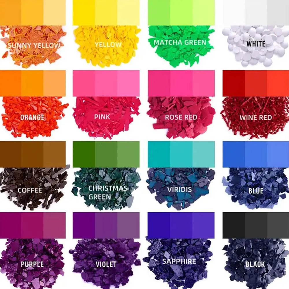 Premium Candle Making Kit: 16 Vibrant Colors, 5g Each - Perfect for DIY Candle Crafting & Dyeing Projects