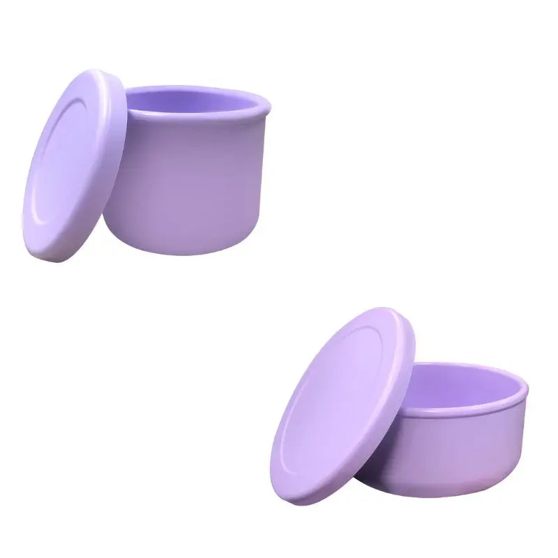 650ML 250ML Silicone Lunch Box Refrigerator Fresh-keeping Box Microwavable Home Kids Tableware  Food Storage Container with Lid