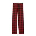 Men's Casual Canvas Red Pants Pockets-Soft 100% Cotton Breathable Windproof Eco-Friendly Sleepwear Daily Lounging Comfortable