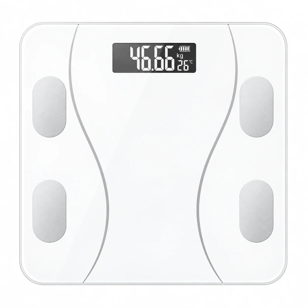 Digital Bathroom Scale USB Rechargeable Rounded Corners Digital Bathroom Scale for Home Weight Tracking Top Rated 2026