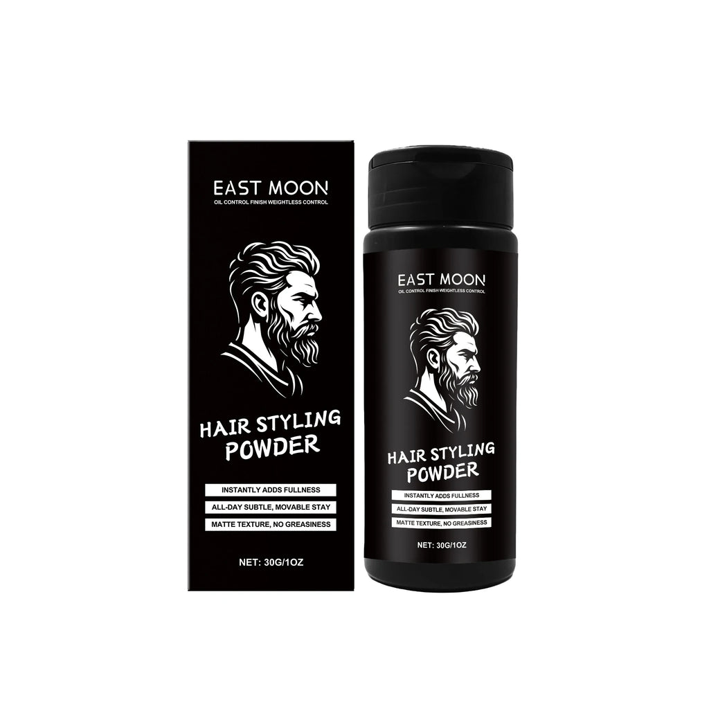 Oil Control Hair Styling Powder Matte Texture Volumizing Root Lift Refreshes Hair Instant Refresh Flat Hair Easy Application Natural Finish Men Grooming Hair Thickening Dust