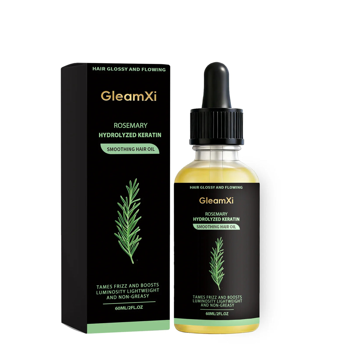 Moisturizing Smoothing Hair Oil Repair Frizzy Dry Hair Soften Strands Improve Smoothness Non-Greasy Hair Care