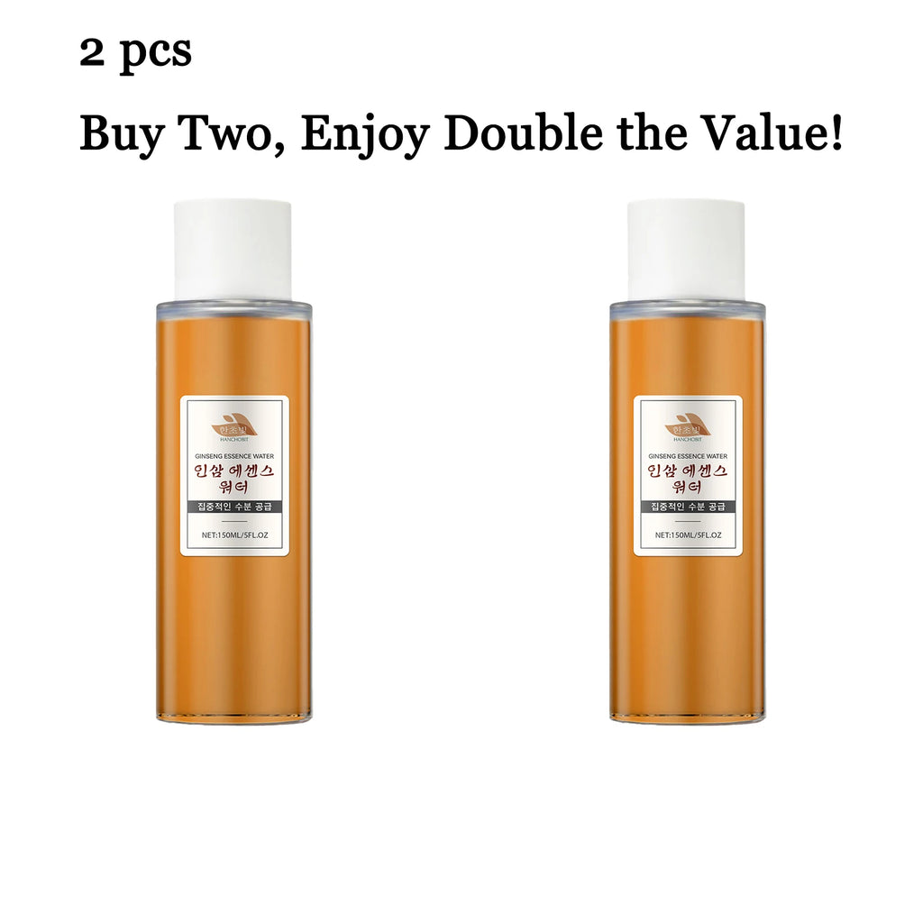 150ML Ginseng Essence Face Toner Daily Moisturizing Enhance Smoothness Improve Skin Texture Soothing Redness Oil Control Non-sticky Face Toner