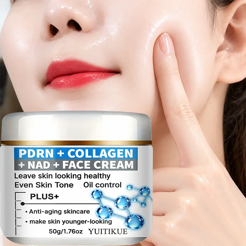 YUITIKUE 50g PDRN Collagen NAD Cream - Even Skin Tone Oil Care Moisturizing Face Skin Care