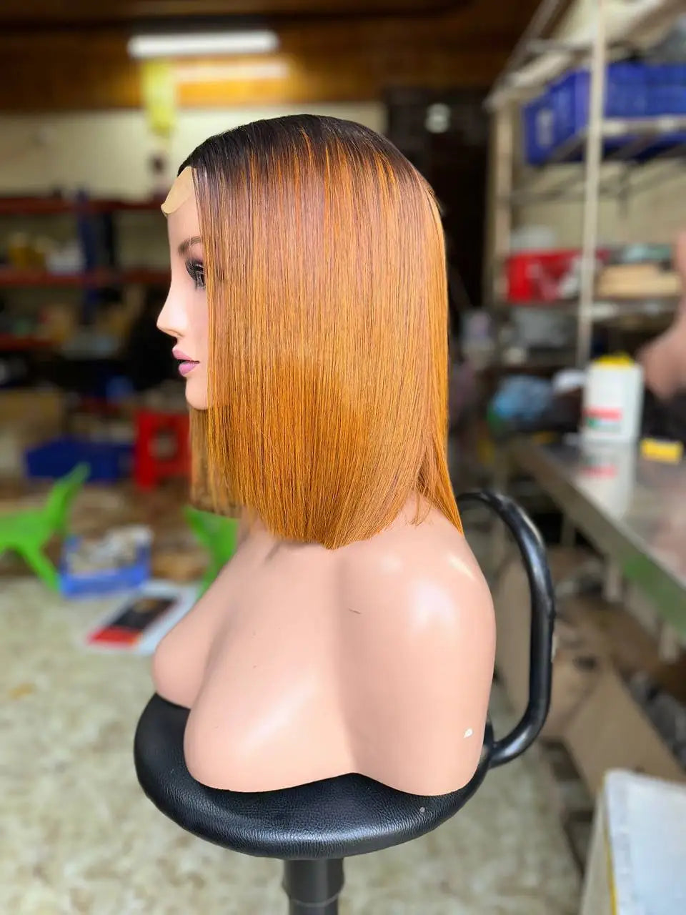 100% Remy Human Hair Bob Wigs Double Drawn Raw Vietnamese Hair Dyed Black Loose Deep Wave Natural Wave Virgin Extensions for