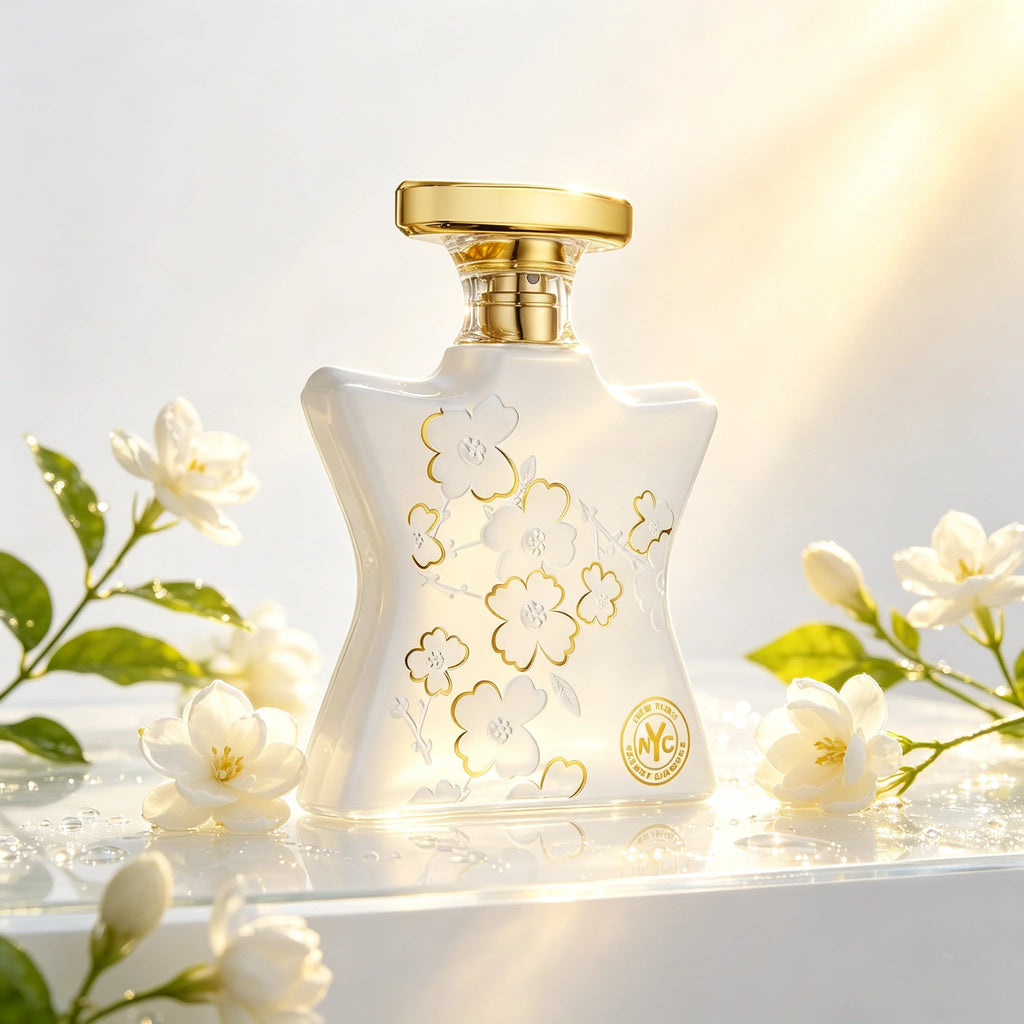 Bond No. 9 New York Secret Gardens Eau de Parfum Spray for Women – Lush Green Floral & Earthy Musk Scent, Dewy Violet, Green Leaves, Rose & Sandalwood, Long-Lasting Luxury Fragrance, Perfect Gift, 3.4 fl oz / 100 ml