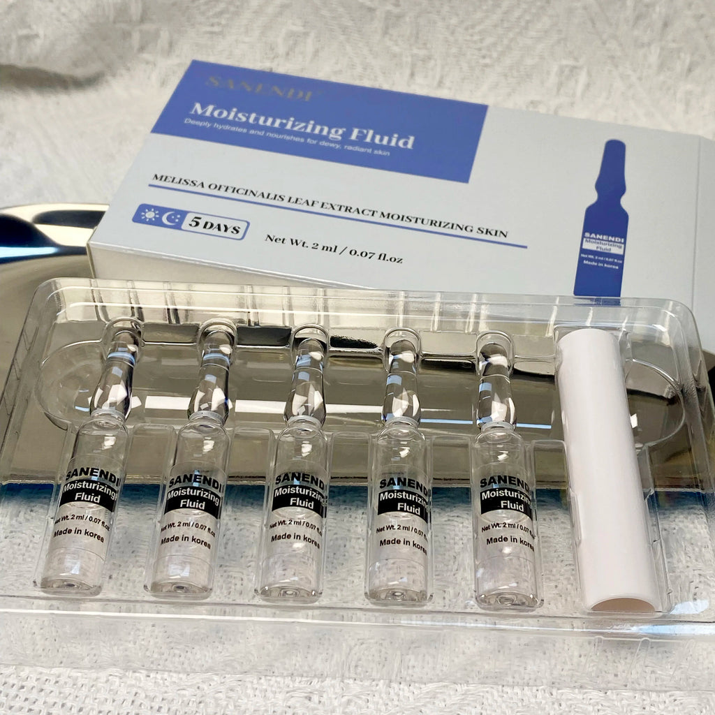 Sanendi Peptide GSH Ampoules SkinBooster Serum  Collagen Fluid Eyes Face Care Essence Deep Hyadration Korean Skin Care 20vials