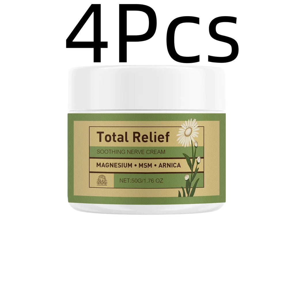 Total Relief Soothing Nerve Cream Deep Nourishing Skin Prevents Dryness Reduce Tightness Long Lasting Hydration Skin Relief Balm
