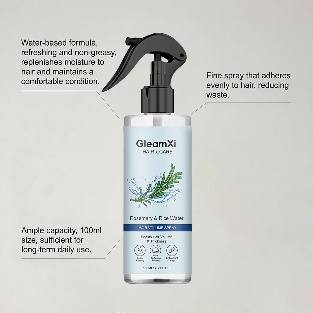 Volumizing Moisturizing Hair Spray Soft Silky Smooth Frizzy Hair Lightweight Formula For All Hair Types Daily Use