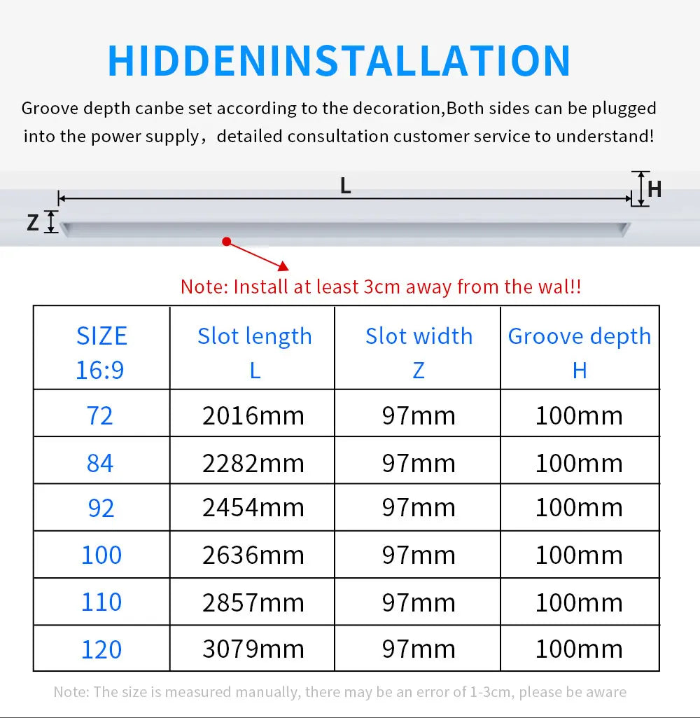 Floating Screen Electric Projection Screen ALR Photonic Screen Home 100 inch Hidden Automatic Lifting 4K Ultra High Definition