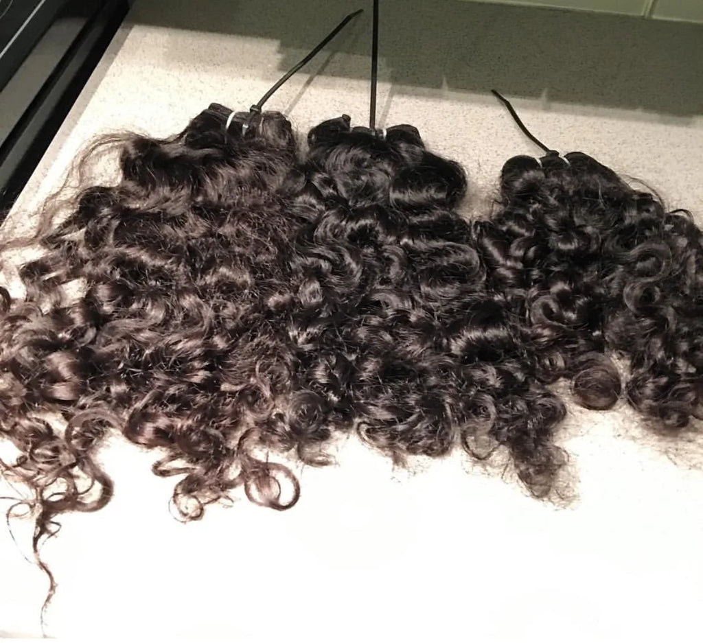 100% Unprocessed Virgin Hair , Kinky Curly Hair