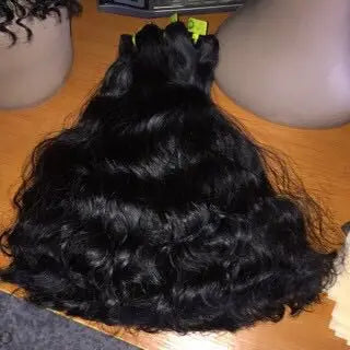 Raw Indian Virgin Remy Human Hair Extension 100% Human Hair Bulk Machine Double Weft All Colors Suitable