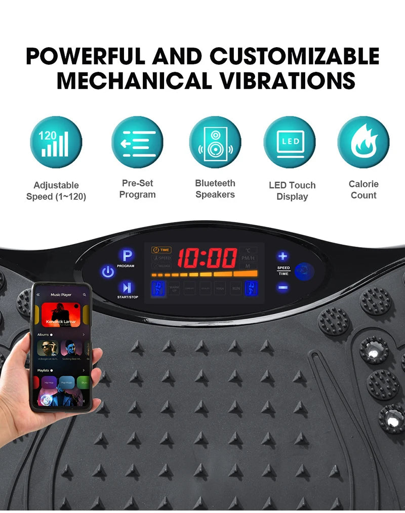 Vibration Platform Slimming Fat Burning Weight Loss Fat Throwing Machine Muscle Relaxation Massager Home Fitness