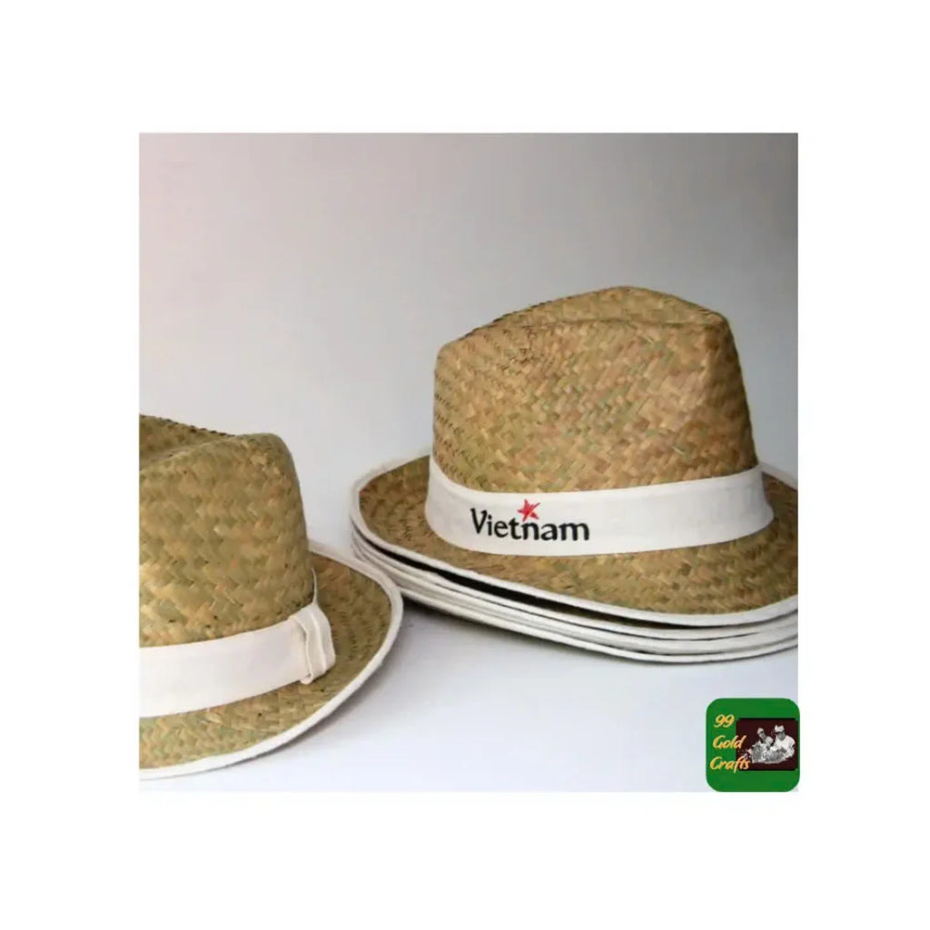 Woven Mexican Straw Hat by Vietnam Maker A Straw Hat for Themed Events and Cultural Parties