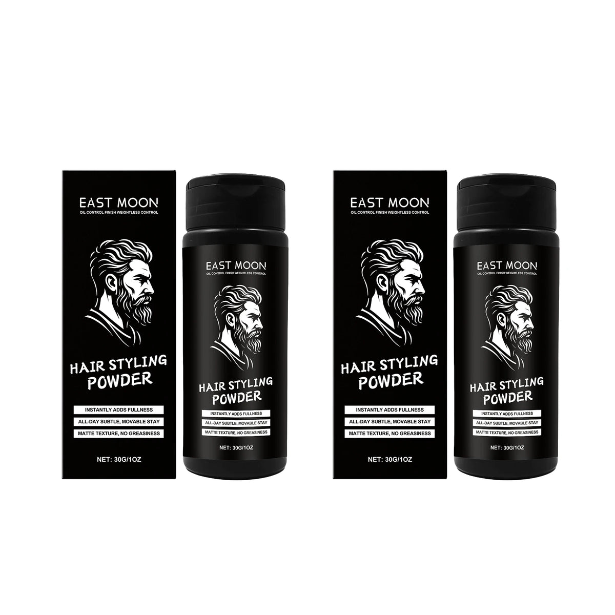 Oil Control Hair Styling Powder Matte Texture Volumizing Root Lift Refreshes Hair Instant Refresh Flat Hair Easy Application Natural Finish Men Grooming Hair Thickening Dust