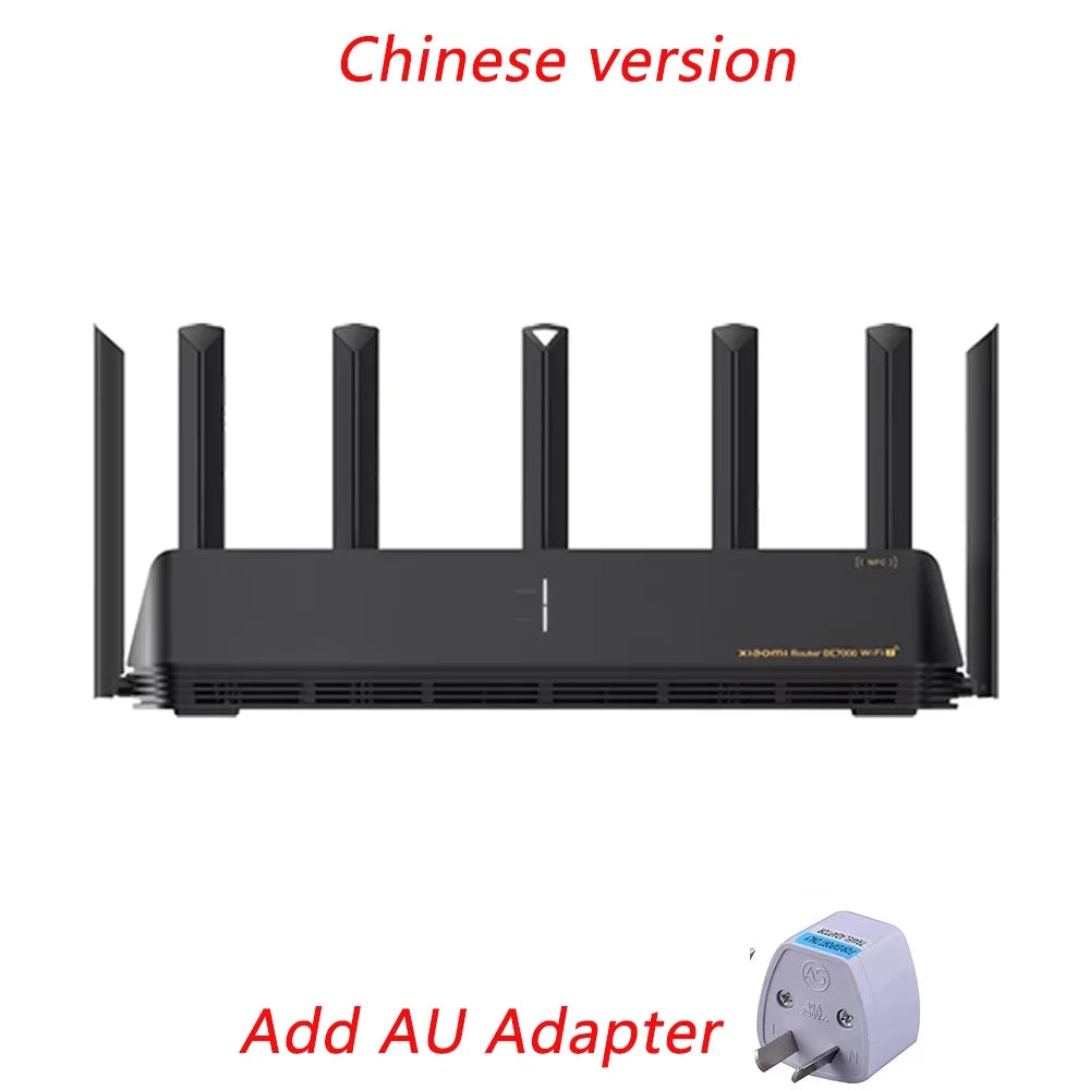 NEW Xiaomi Mi Router BE7000 Tri-Band WiFi Repeater VPN 1GB Mesh USB 3.0 IPTV 4 X 2.5G Ethernet Ports Modem Signal Amplifier -CN