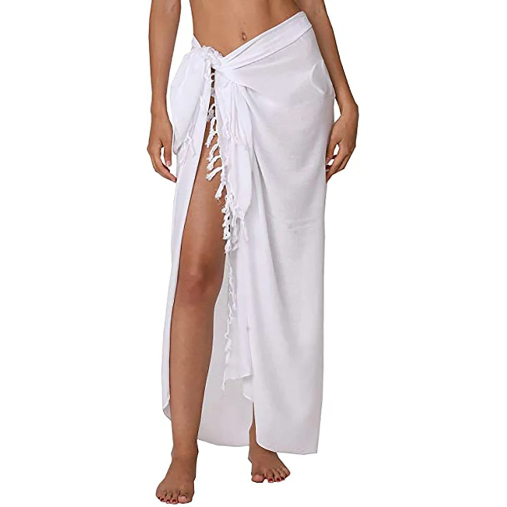 Women's Unisex Cotton Rayon Viscose Silk Sarong Scarf Soft Smooth Feeling Trendy Summer Thai Traditional Design Beachwear