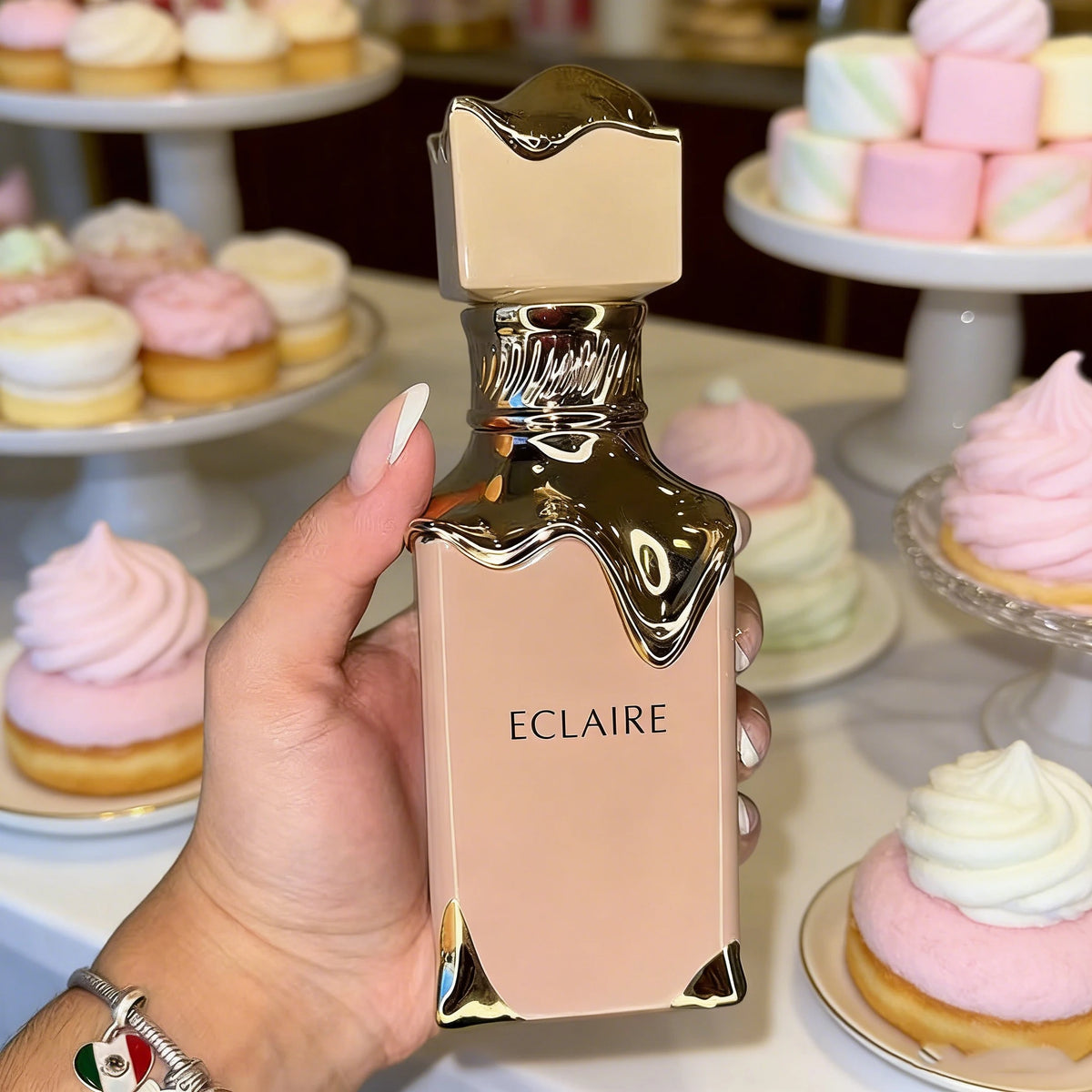 ECLAIRE high-quality senior perfume, durable fragrance, perfect packaging of lady's chocolate and cotton candy