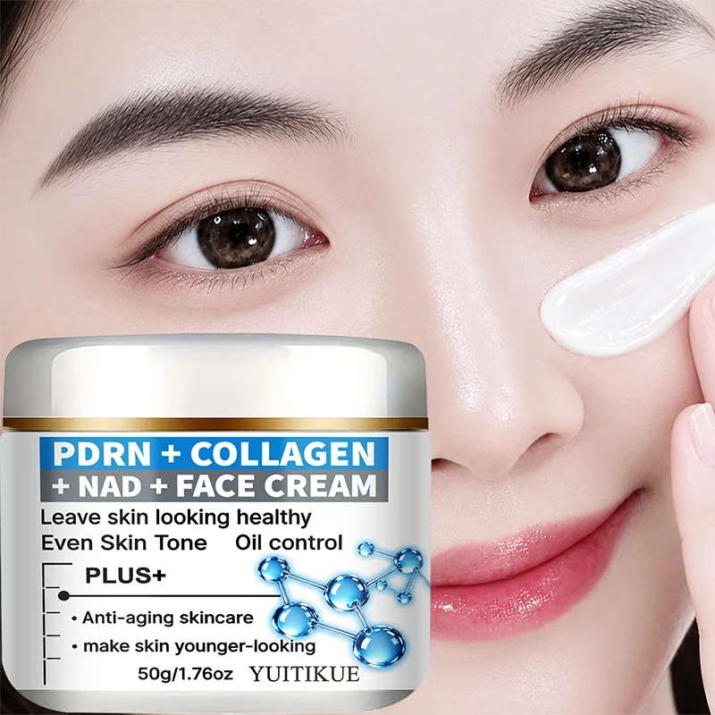 YUITIKUE 50g PDRN Collagen NAD Cream - Even Skin Tone Oil Care Moisturizing Face Skin Care