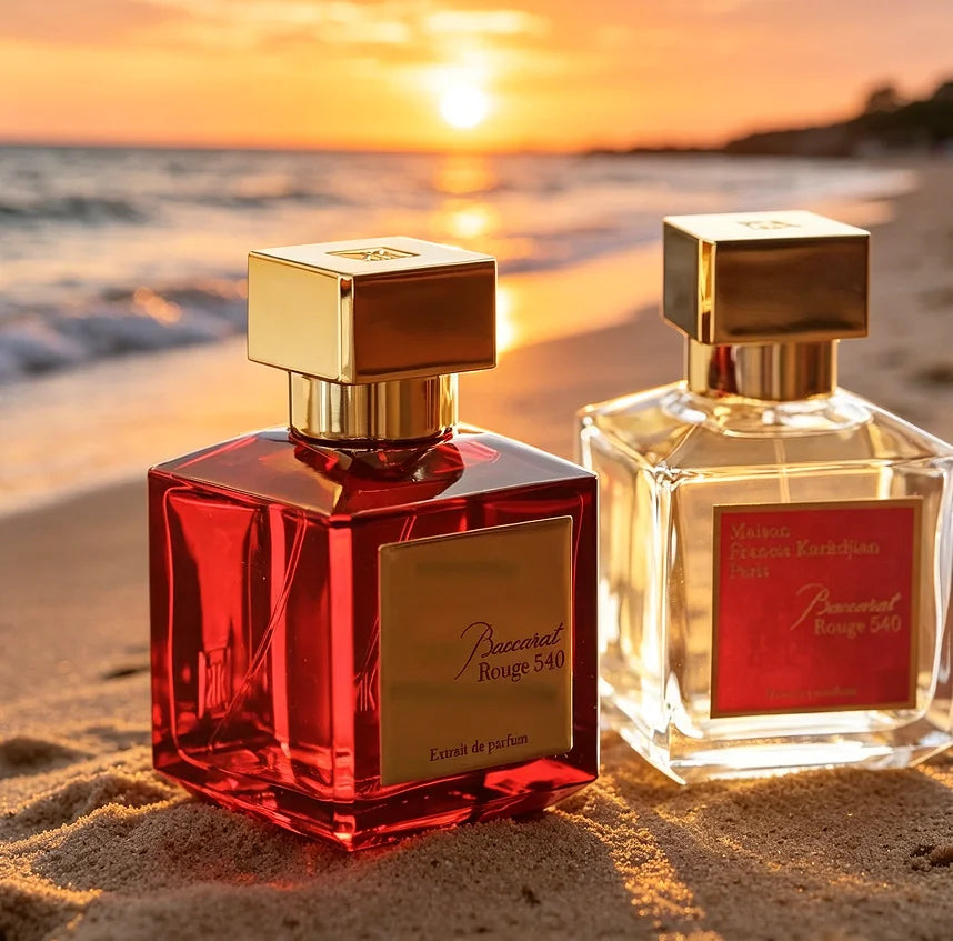 Rougee 540 Extrait de Parfum Neutral perfume amber wood floral notes lasting fragrance