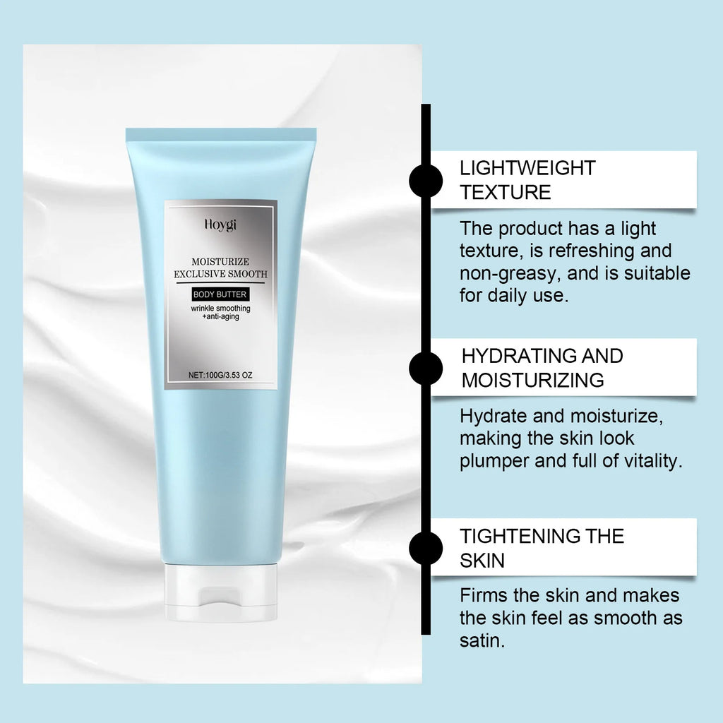 Body Firming Cream Moisturizing Improve Sagging Skin Repair Dryness Tightening Collagen Firming Vitamin B5 Body Butter Lotion