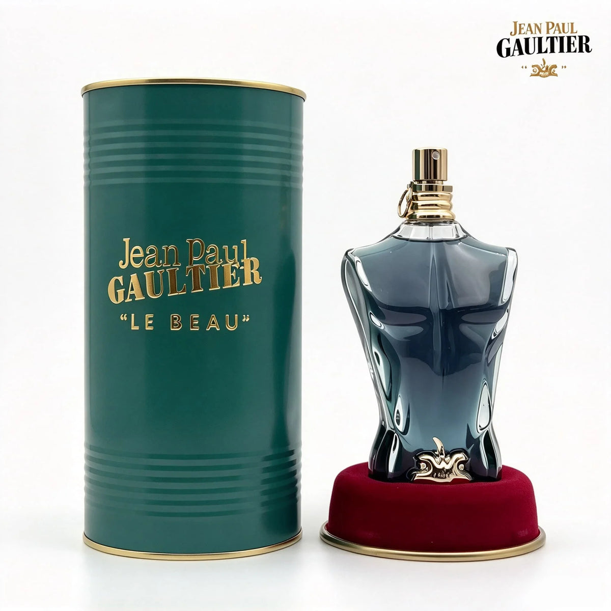 Jean Paul Gaultier Le Beau Eau De Toilette 4.2 oz 125ml | Fresh and Fragrant Wood with Bergamot, Coconut Wood, and Lingxiang Beans | Long Lasting Fragrance for 6-8 Hours, Tropical Milk Sensation, Sunny Vitality | Daily Commut