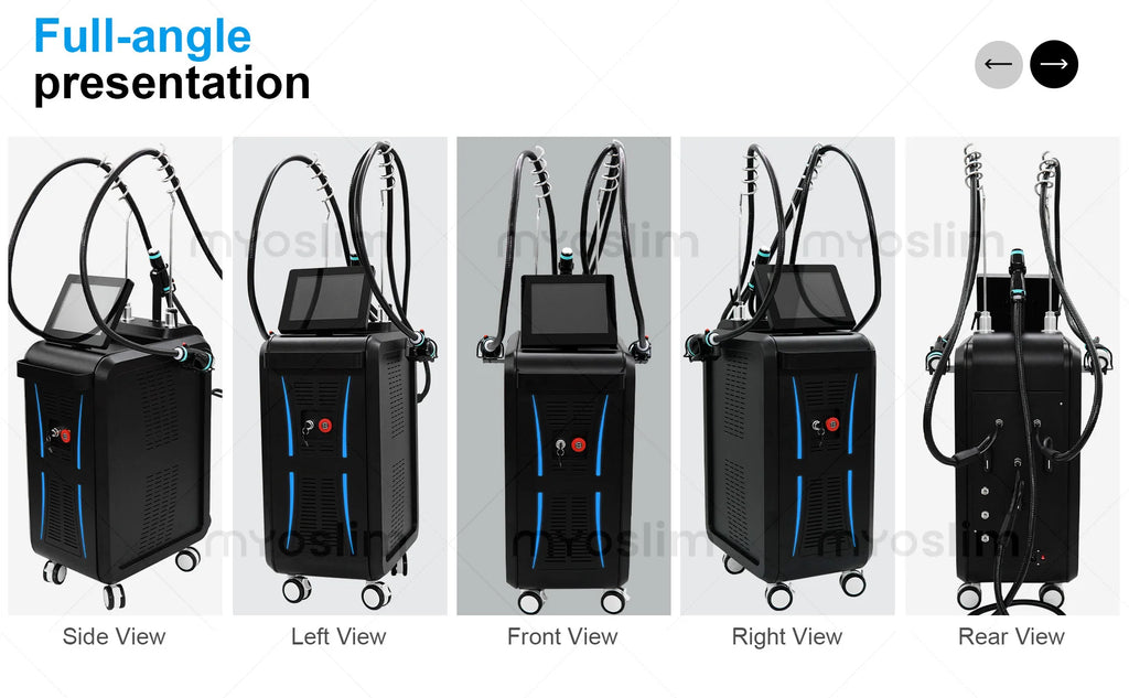 Professional Non Invasive Cold Wave Shaping EMS RF Fat Reduction Equipment for Body Contour Slimming