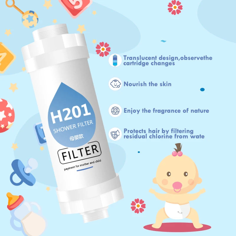 New Shower Filter Shower Head Filter,Soft Hair/ Skin Chlorine Removal,Bathroom Accessories