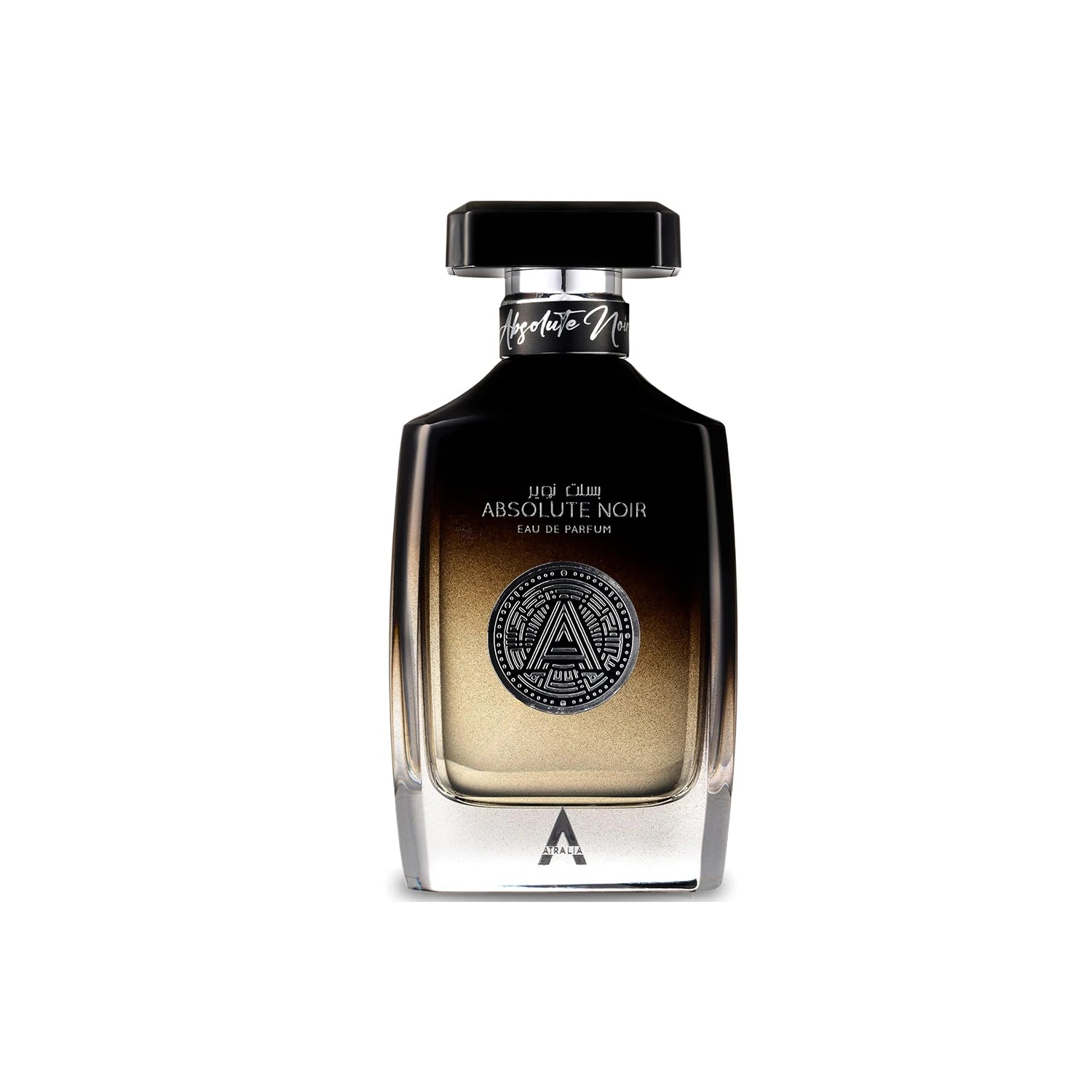 Atralia Absolute Noir Eau De Parfum Spray for Men – Intense Citrus Woody & Spicy Scent, Bergamot, Lemon, Grapefruit, Pink Pepper & Amber, Long-Lasting Fragrance, Perfect Gift, 100 ml / 3.4 Fl oz