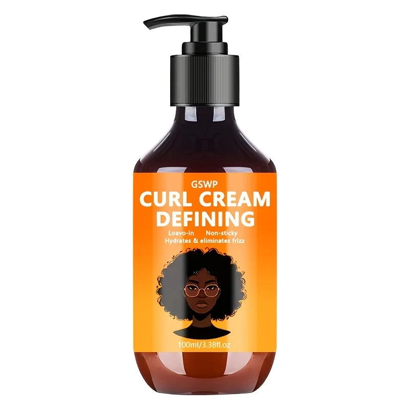 GSWP Curl-Defining Cream, Enhances Elasticity, and Effectively Controls Frizz. Featuring a Lightweight Texture. 100/200ml