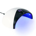 ELEGANT Portable 150W 12 LED UV 365nm Nail Lamp Dryer High-Power Cordless Mini Home Use Customizable Plastic Material Battery