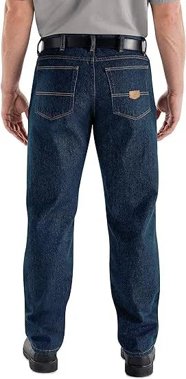 Casual Wear Comfortable Hip Hop Men's Mid Waist Full Length Breathable Straight Stretchable Denim Jeans Pants