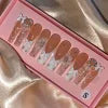 10Pcs Colors Wholesale Hand Paint Gel Best-selling Beautiful Luxury Customized Handmade Press on Nails