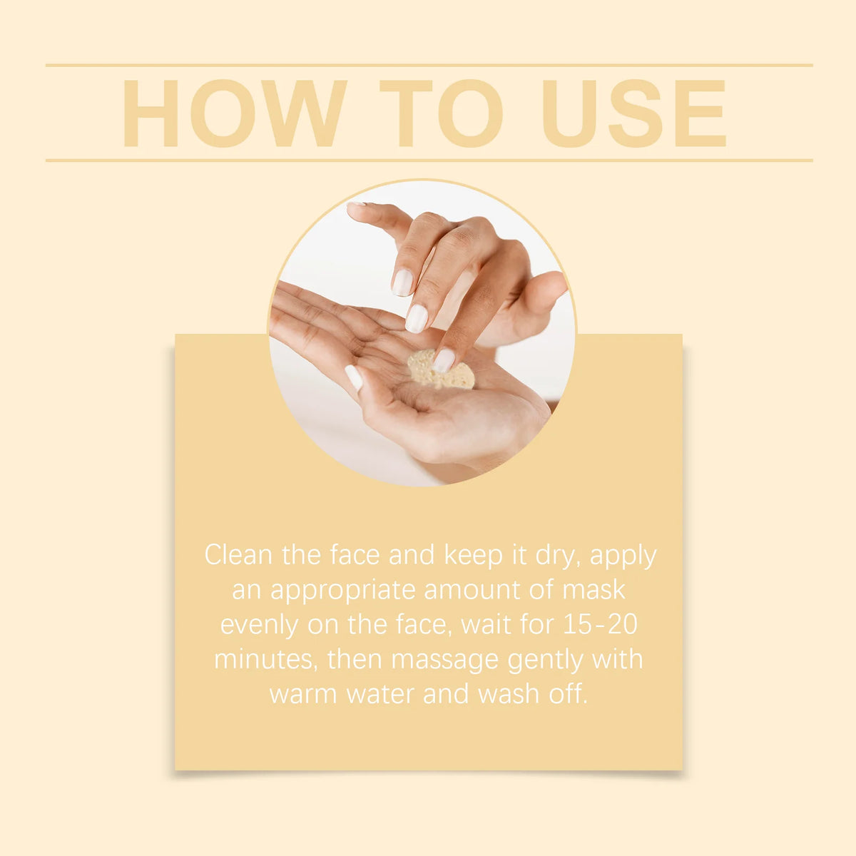 Hoygi 150g Rice Honey Brightening Mask Moisturizing Hydrating Nourishing Face Mask For Radiant Skin Daily Use Non Irritating