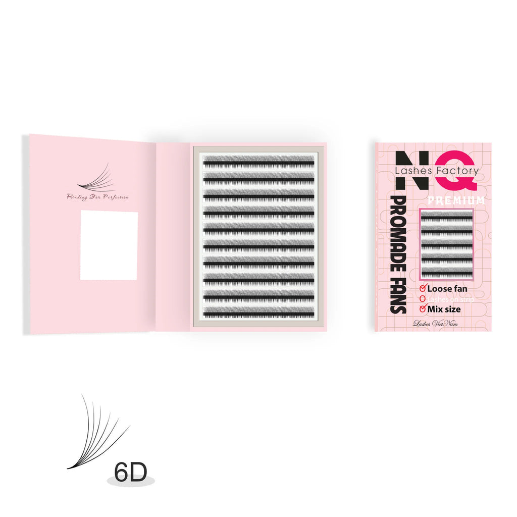 Semi-Handmade Natural Soft Synthetic Eyelash Extensions Premium Product Category