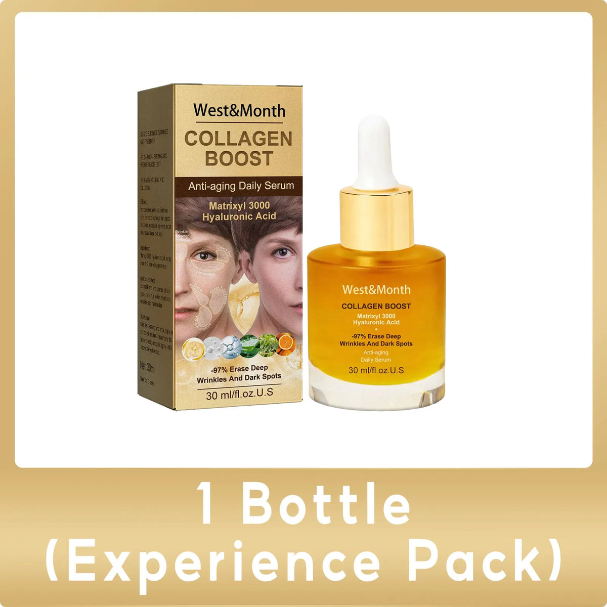 Collagen Anti Wri-nkle Serum Lifting Firming Fade Fine Lines Pore Shrink Remove Dar-k Sp-ot Melanin Whitening Anti-aging Essence