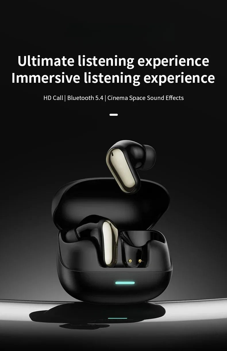 2026 New Wireless Bluetooth Headset ENC Noise Reduction HIFI High-Quality Sports Headset In-Ear Low-Delay Game Headset