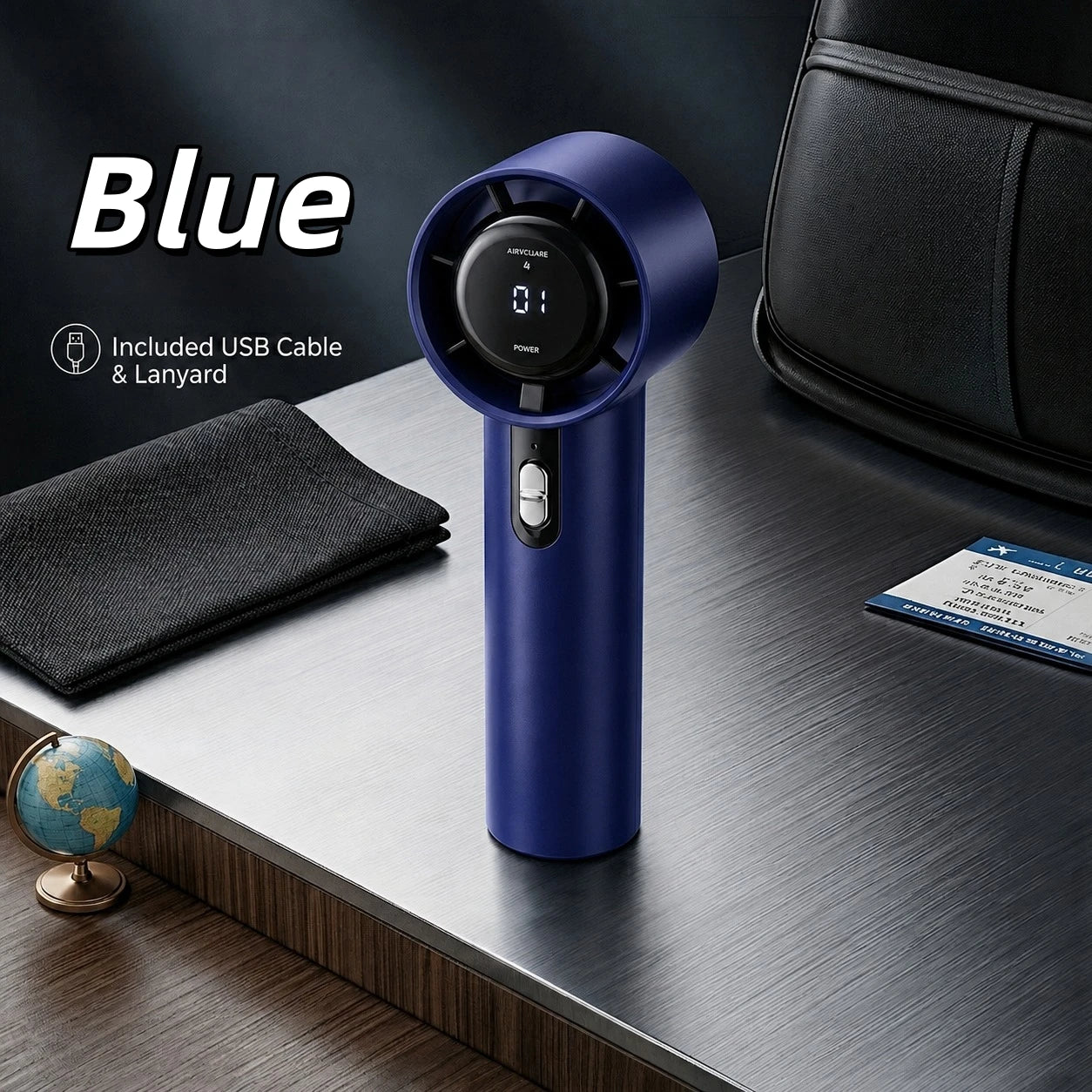 Handheld Desktop Portable High-speed Fan USB Rechargeable Charging Mini Portable Adjustable Violent Small Fan For Sport Outdoor