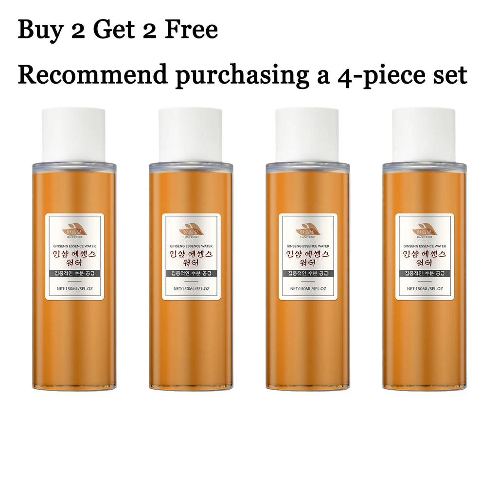 150ML Ginseng Essence Face Toner Daily Moisturizing Enhance Smoothness Improve Skin Texture Soothing Redness Oil Control Non-sticky Face Toner