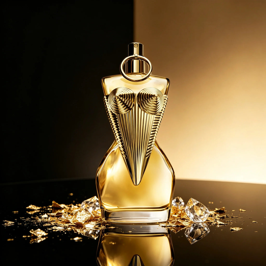 Jean Paul Gaultier Gaultier Divine Eau De Parfum Spray – Addictive Floral Scent with Salty Note, Fleur De Lys & Meringue, Long-Lasting Refillable Designer Fragrance, Perfect Gift, 3.4 Fl oz / 100 ml